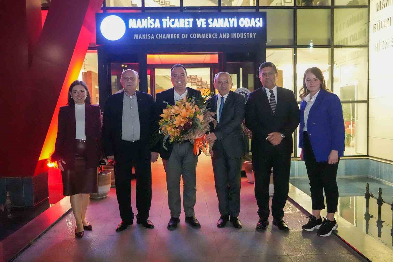 Manisa TSO Başkan Dutlulu&rsquo;yu ağırladı
