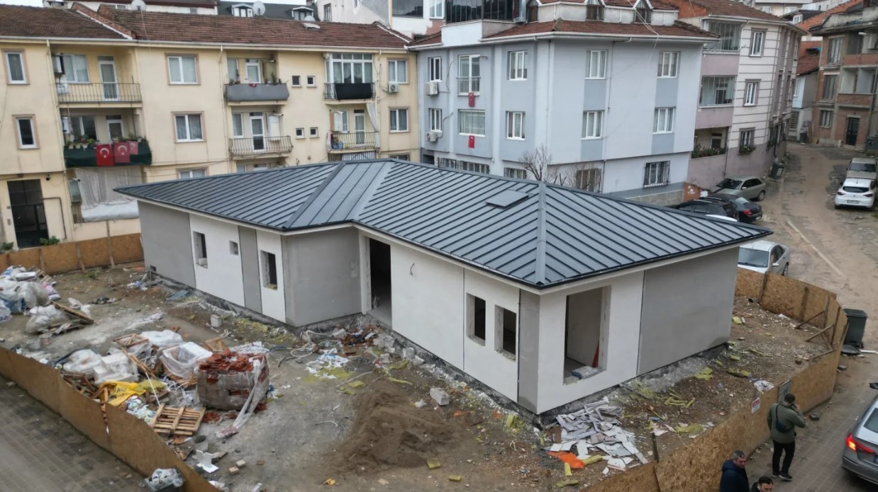 Sinanbey’in yeni aile sağlık merkezi yükseliyor
