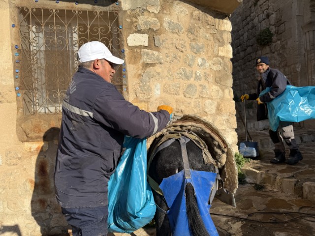 Mardin’de ’kadrolu’ eşekleri emekli edecek proje hayata geçiyor