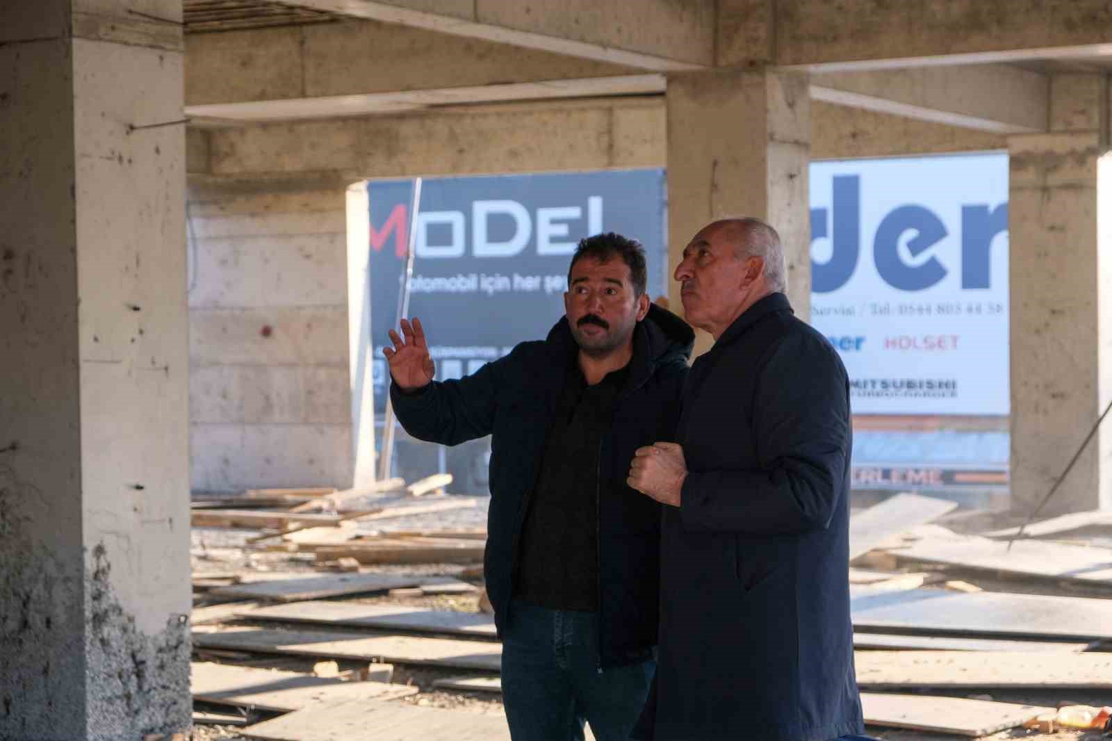 50 bin esnafın temsil edileceği KESOB’un yeni hizmet binası 78 günde yükseldi