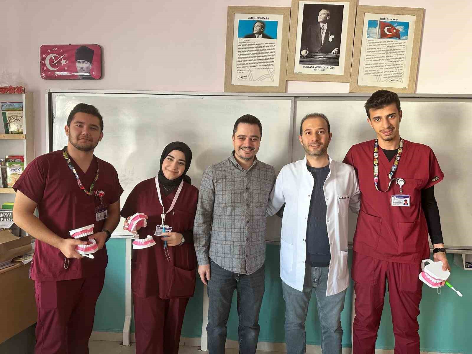 OM&Uuml;&rsquo;den minik kalplere sağlık dokunuşu
