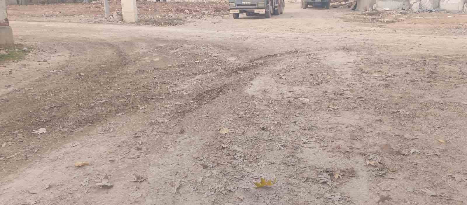 Gölbaşı ilçesinde mahallelinin asfalt tepkisi