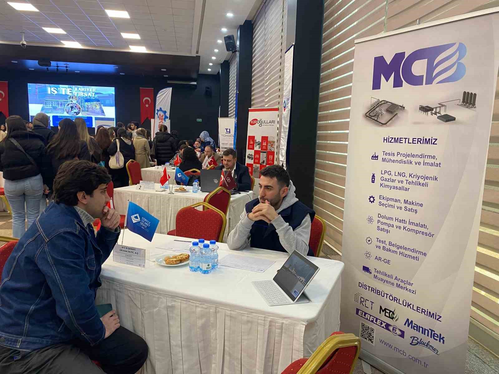 K&ouml;rfez Ticaret Odası&rsquo;nda "3. Sekt&ouml;r ve &Ouml;ğrenci Kariyer Buluşması"
