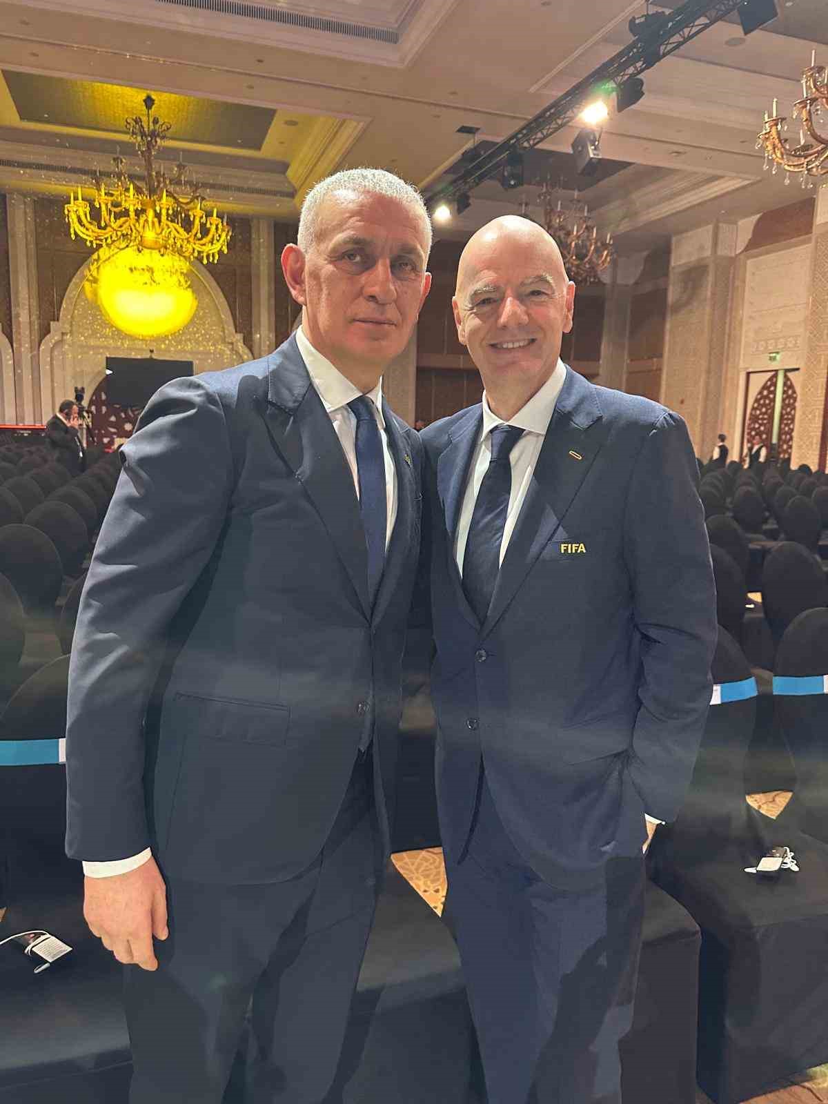 TFF Başkanı İbrahim Hacıosmanoğlu, FIFA Komiteleri Genel Kurul Toplantısı&rsquo;na katıldı
