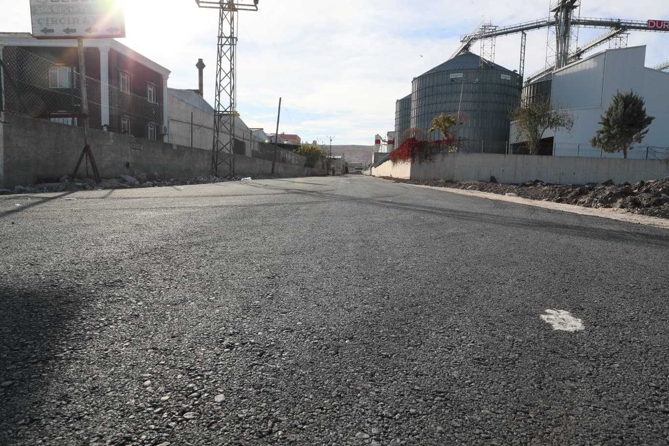 Eyyübiye’deki yol çalışması tamamlandı