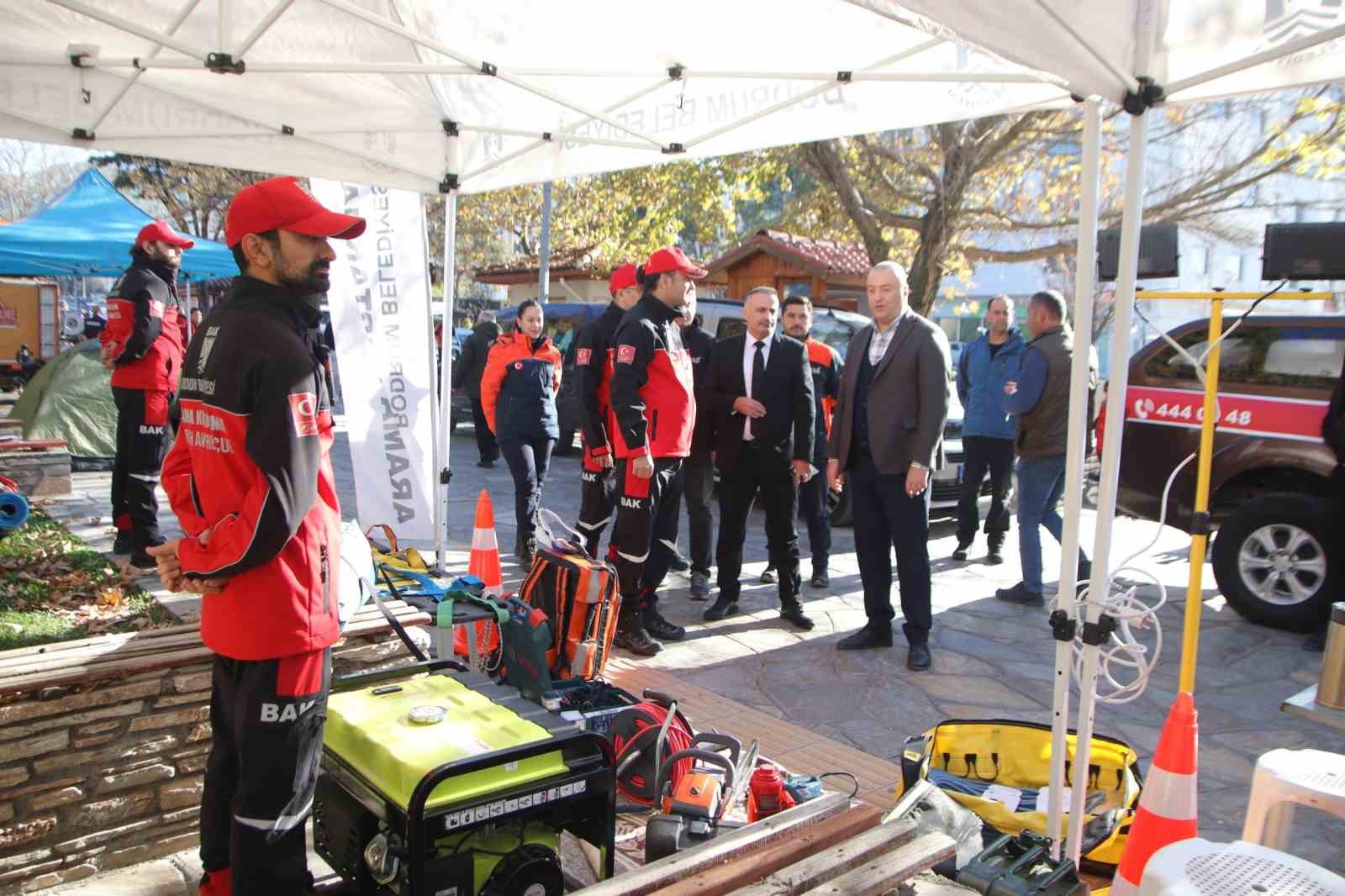 Muğla’da afet bilinci meydanlara taşındı