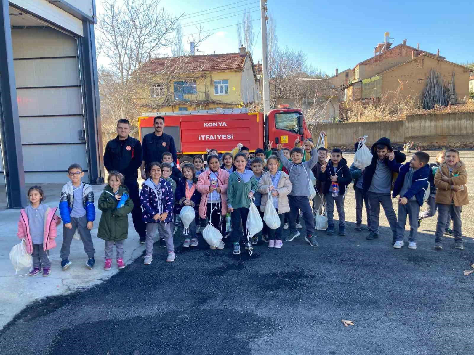 &Ouml;ğrenciler yangın eğitimiyle bilin&ccedil;lendi
