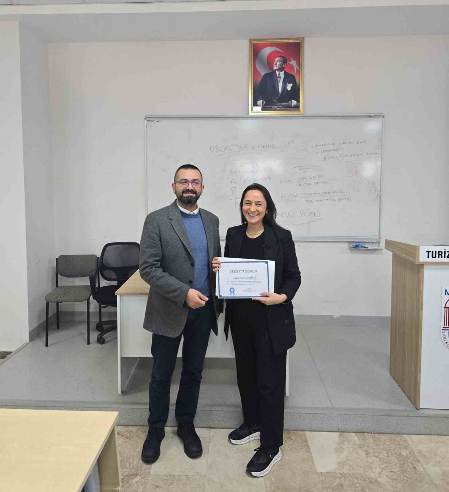 Turizm sektör deneyimi akademiyle buluştu