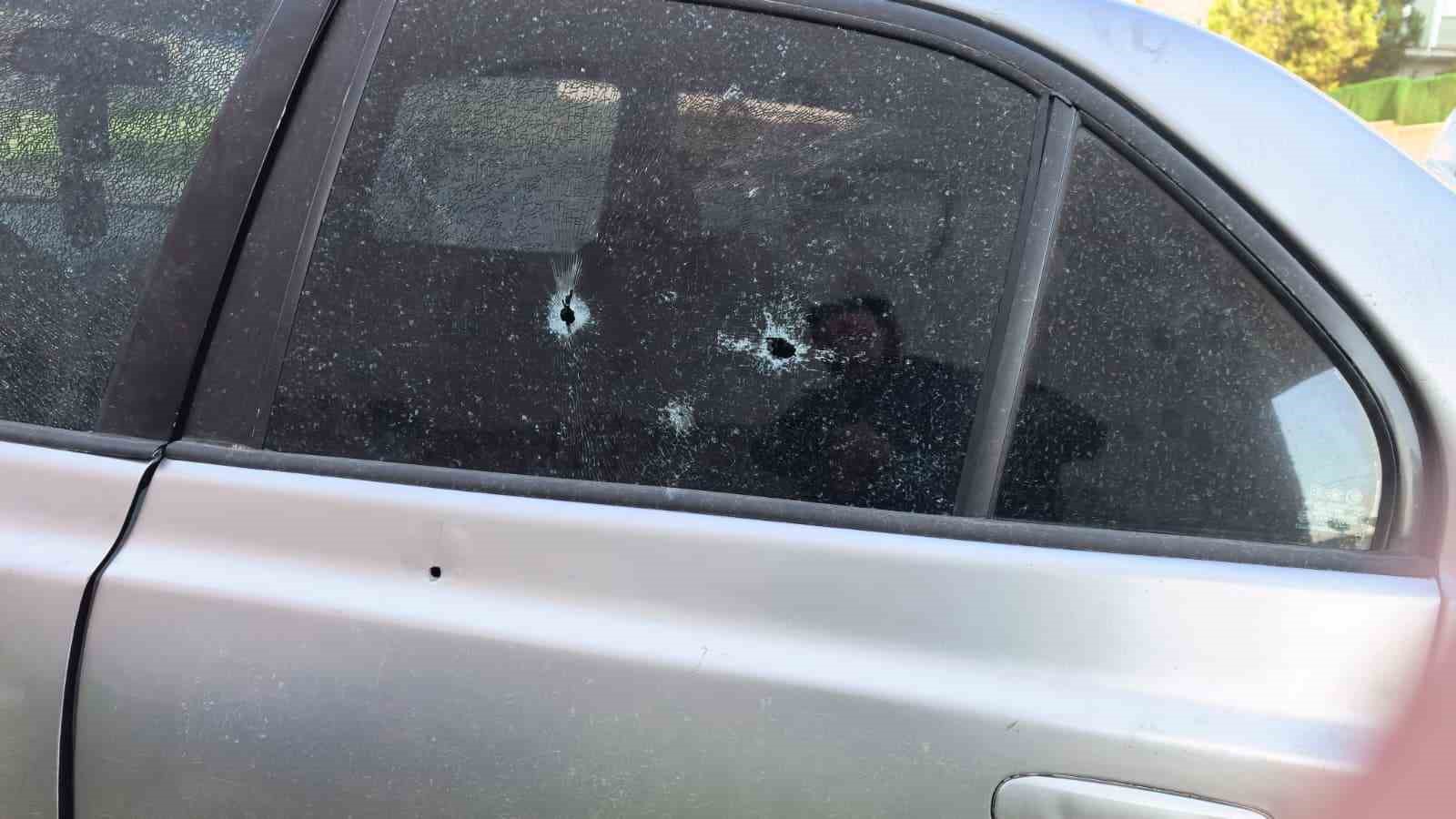 Bursa’da emanet ettiği aracı, kurşunlandığını görünce şok geçirdi