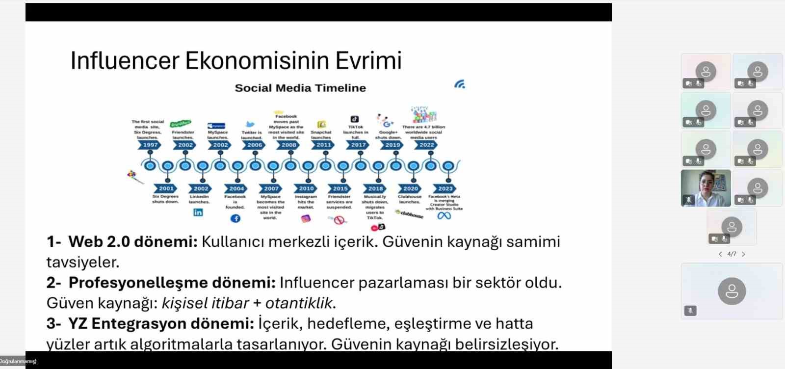 Dijitalleşmenin medya, pazarlama, eğitimce ekonomiye etkileri anlatıldı
