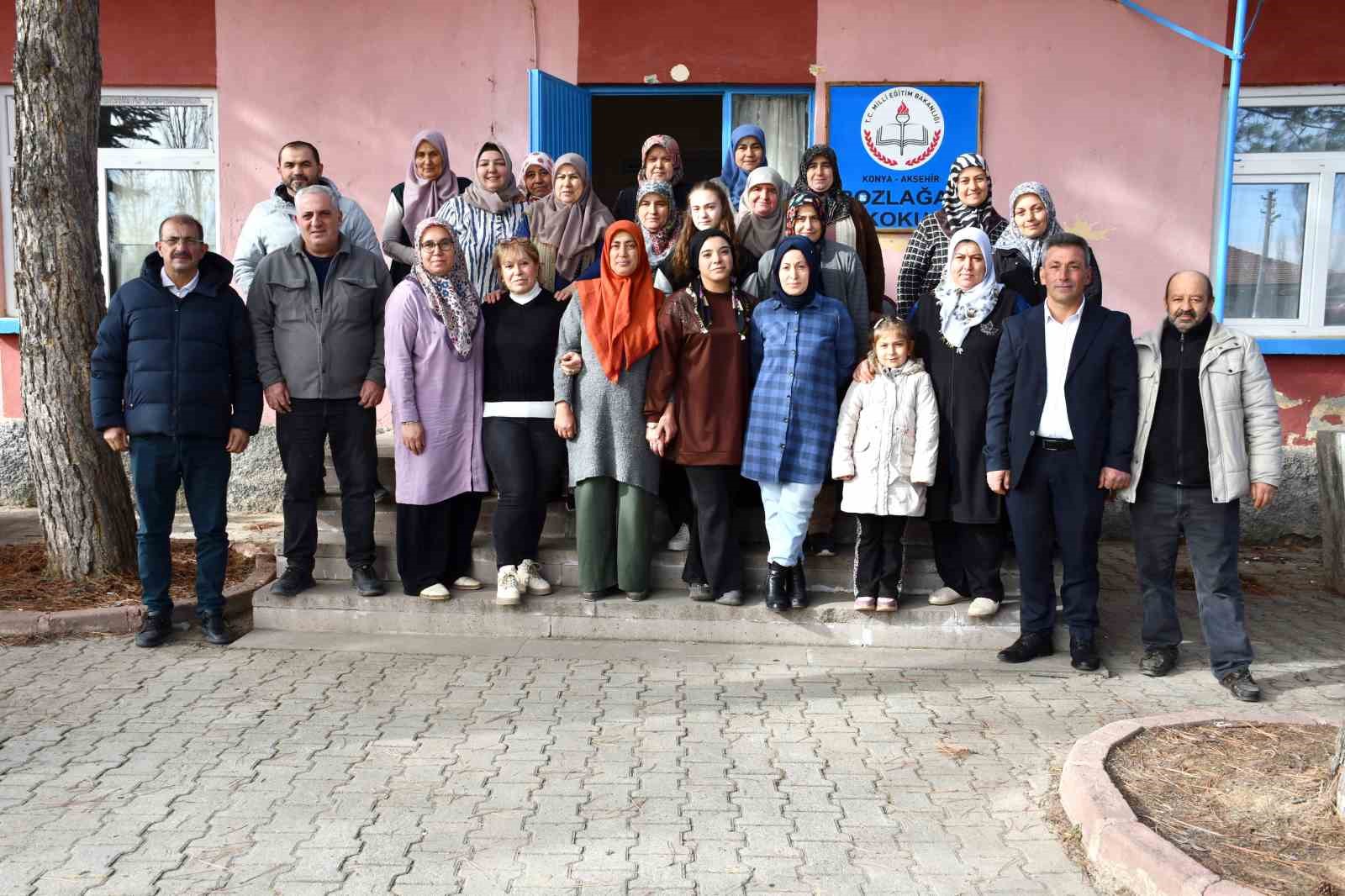 Akşehir&rsquo;de eski ilkokul binası dikiş nakış kursu oldu
