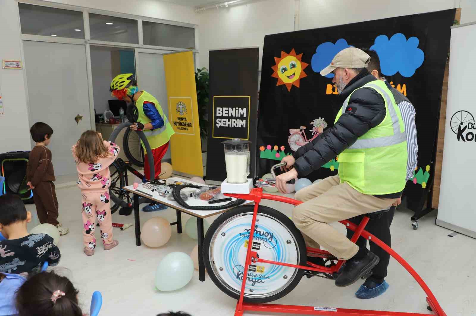 B&uuml;y&uuml;kşehir, Avrupa Bisiklet Başkenti Konya&rsquo;da anaokullarında bisiklet etkinlikleri başlattı
