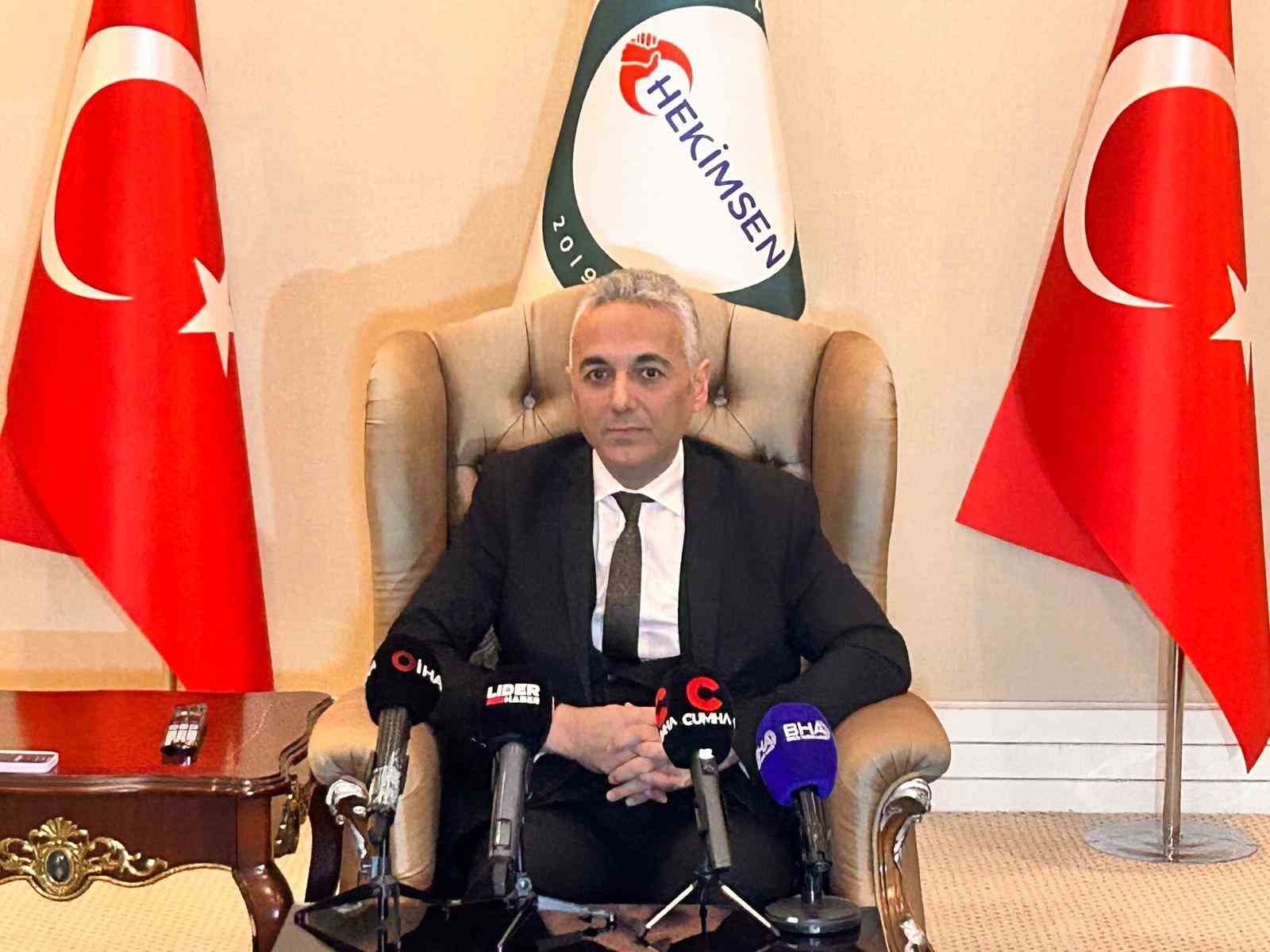 HEKİMSEN Başkanı Kurban: "Biz yeniliklere &ouml;nem veriyoruz"
