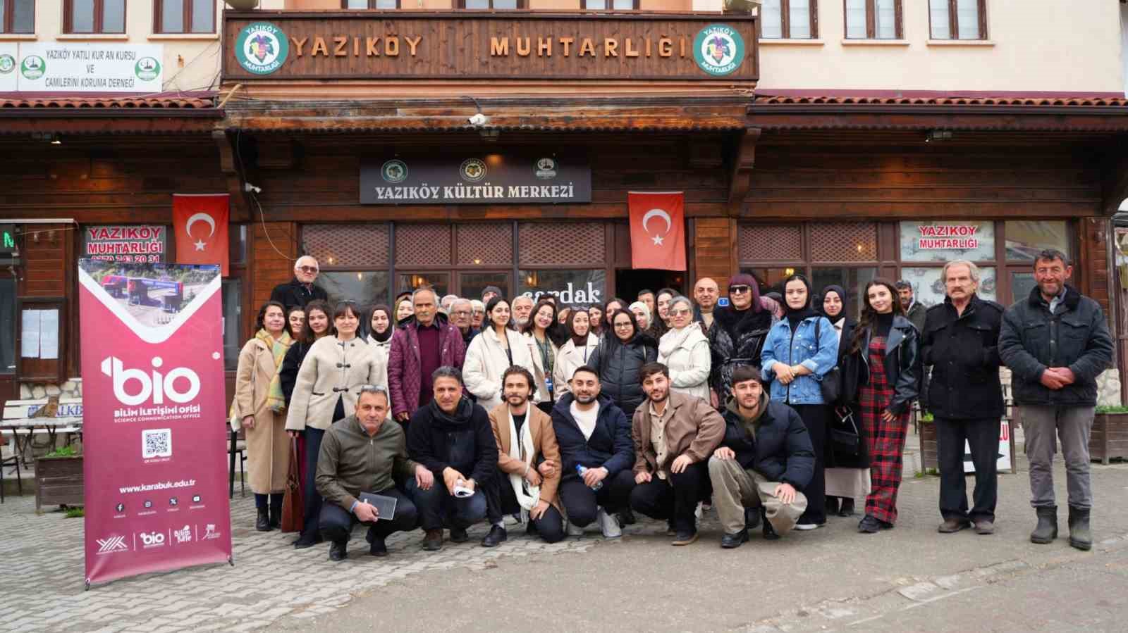 Yazık&ouml;y&rsquo;&uuml;n tarihi ve k&uuml;lt&uuml;rel mirası Bilim Kafe&rsquo;de ele alındı

