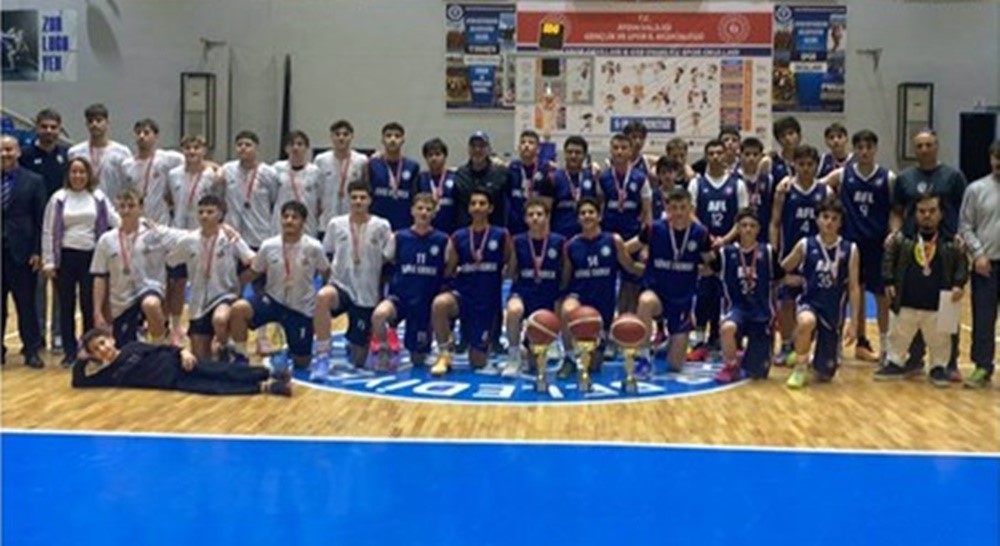 Aydın&rsquo;da gen&ccedil;ler basketbol şampiyonları belli oldu

