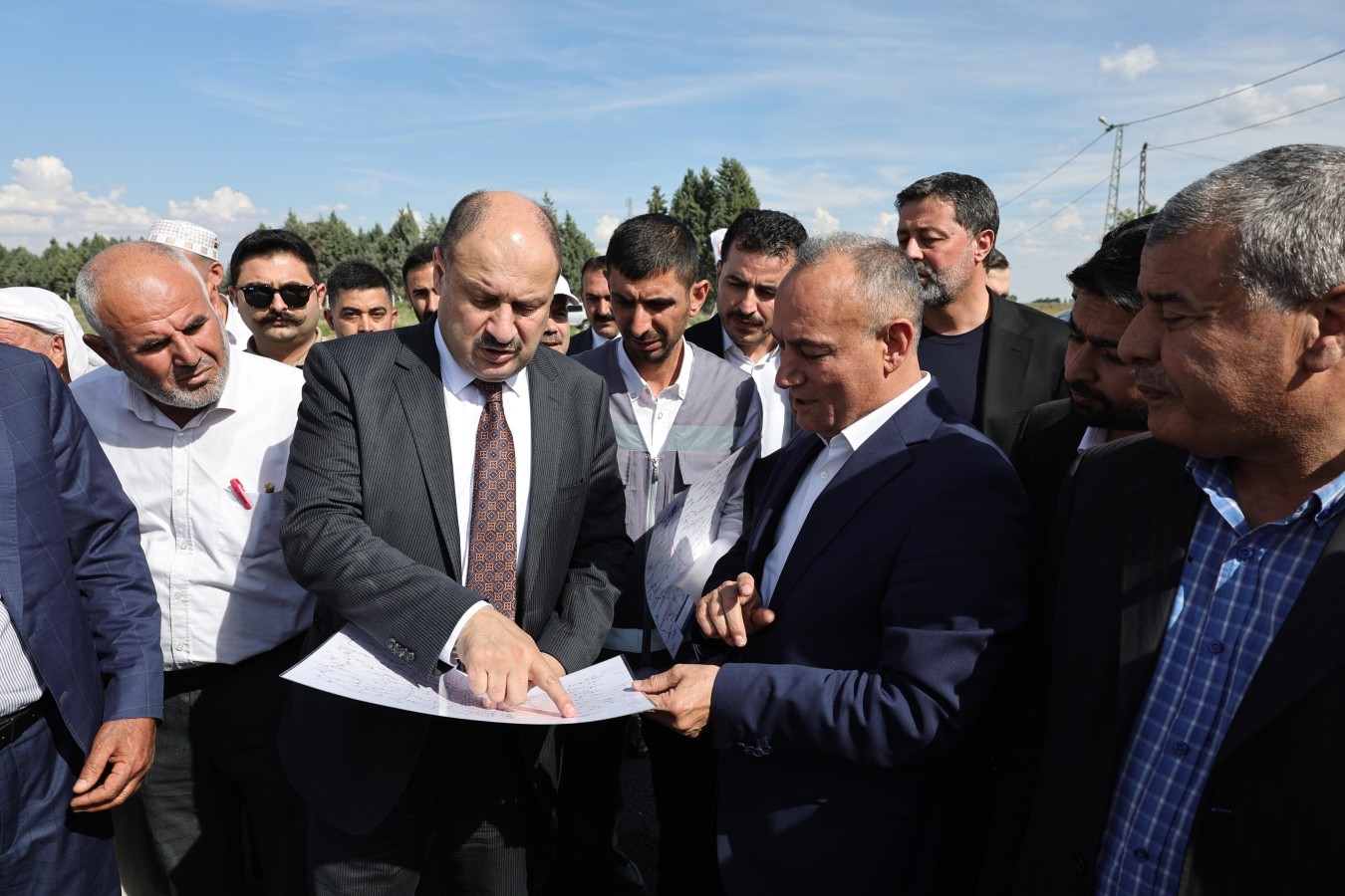 Şanlıurfa kırsalında bin 296 kilometrelik yol &ccedil;alışması
