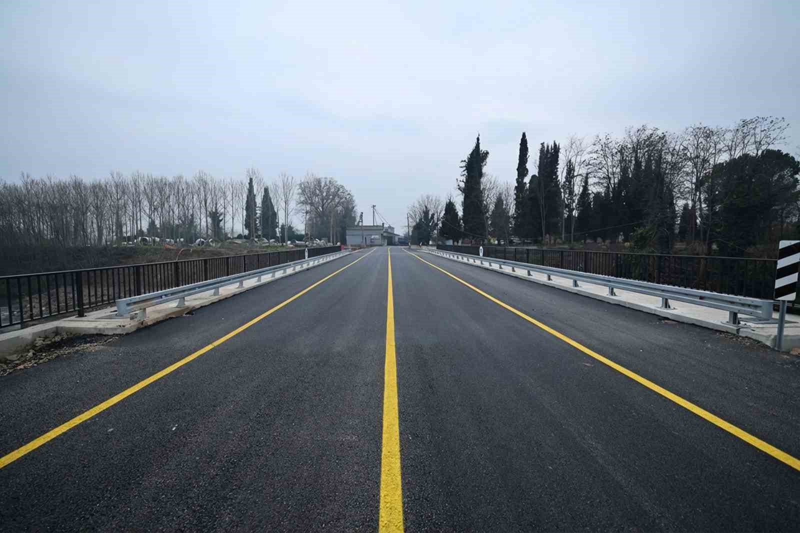 20 mahalleyi birbirine bağlayan k&ouml;pr&uuml;de yenileme &ccedil;alışmaları sona geldi
