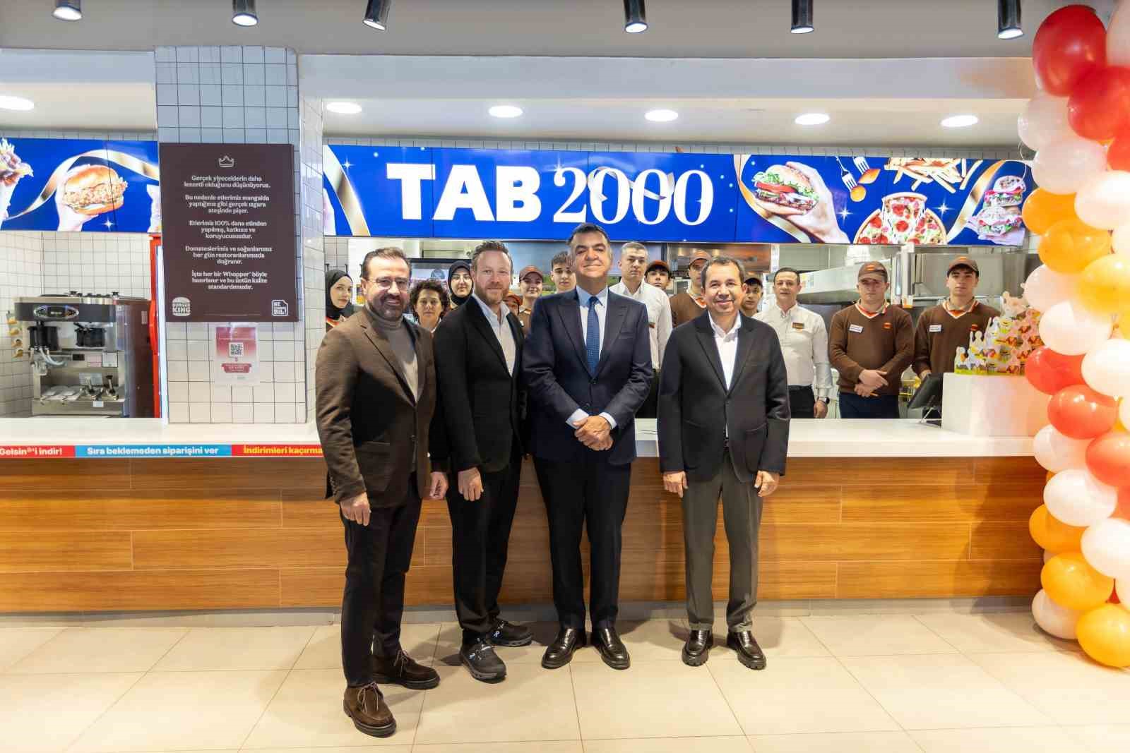 TAB Gıda 2000&rsquo;inci restoranını Kars&rsquo;ta a&ccedil;tı
