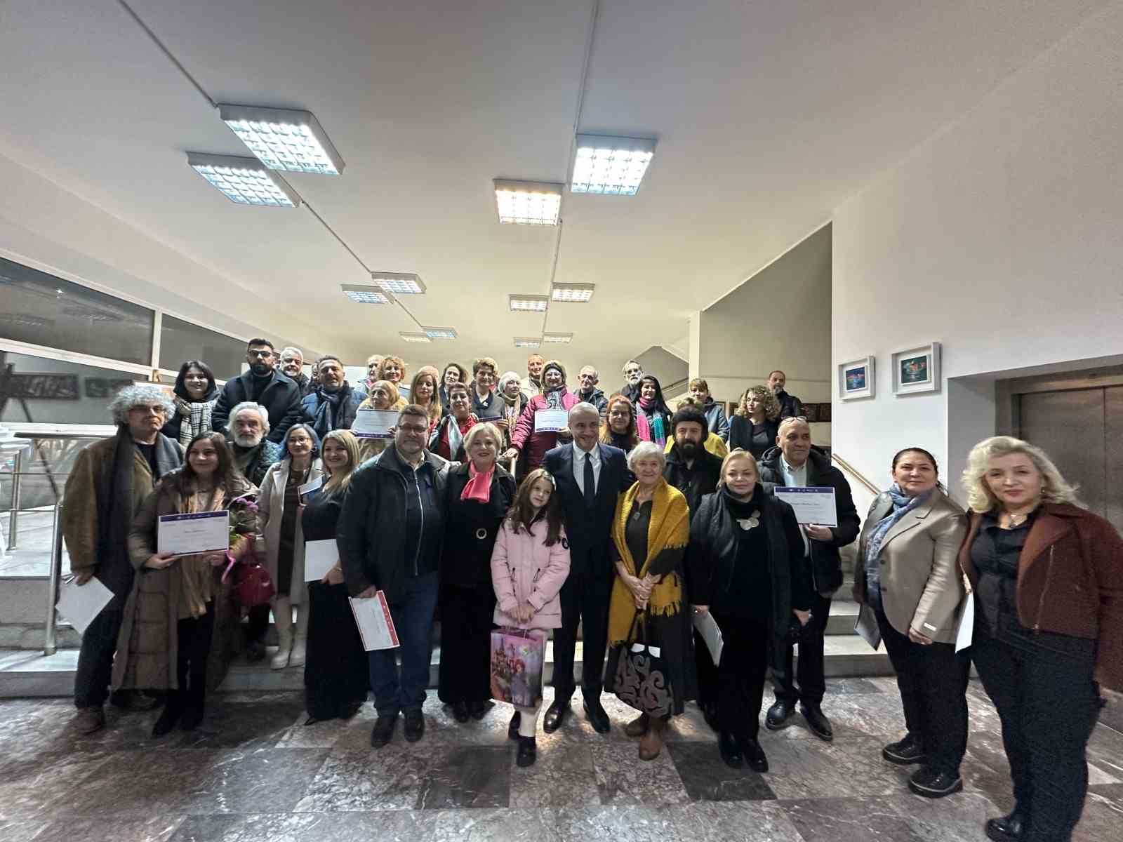 Bulgaristan&rsquo;da &lsquo;Yedi Tepeler Bulgar-T&uuml;rk Dostluk Sergisi&rsquo; sanatseverlerle buluştu
