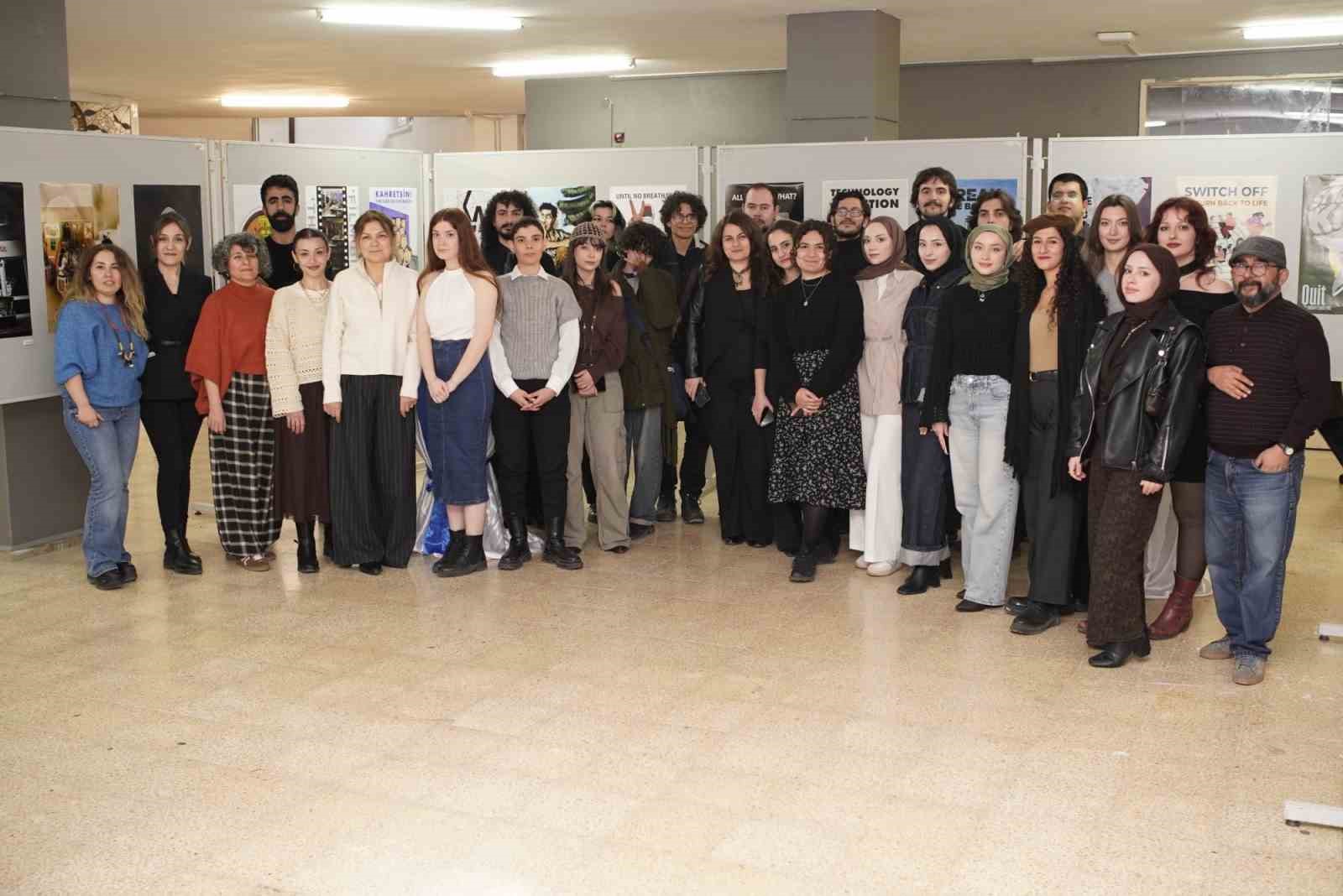 G&uuml;zel Sanatlar Eğitimi B&ouml;l&uuml;m&uuml;&rsquo;nden &rsquo;Bir Varmış Bir Yokmuş&rsquo; sergisi
