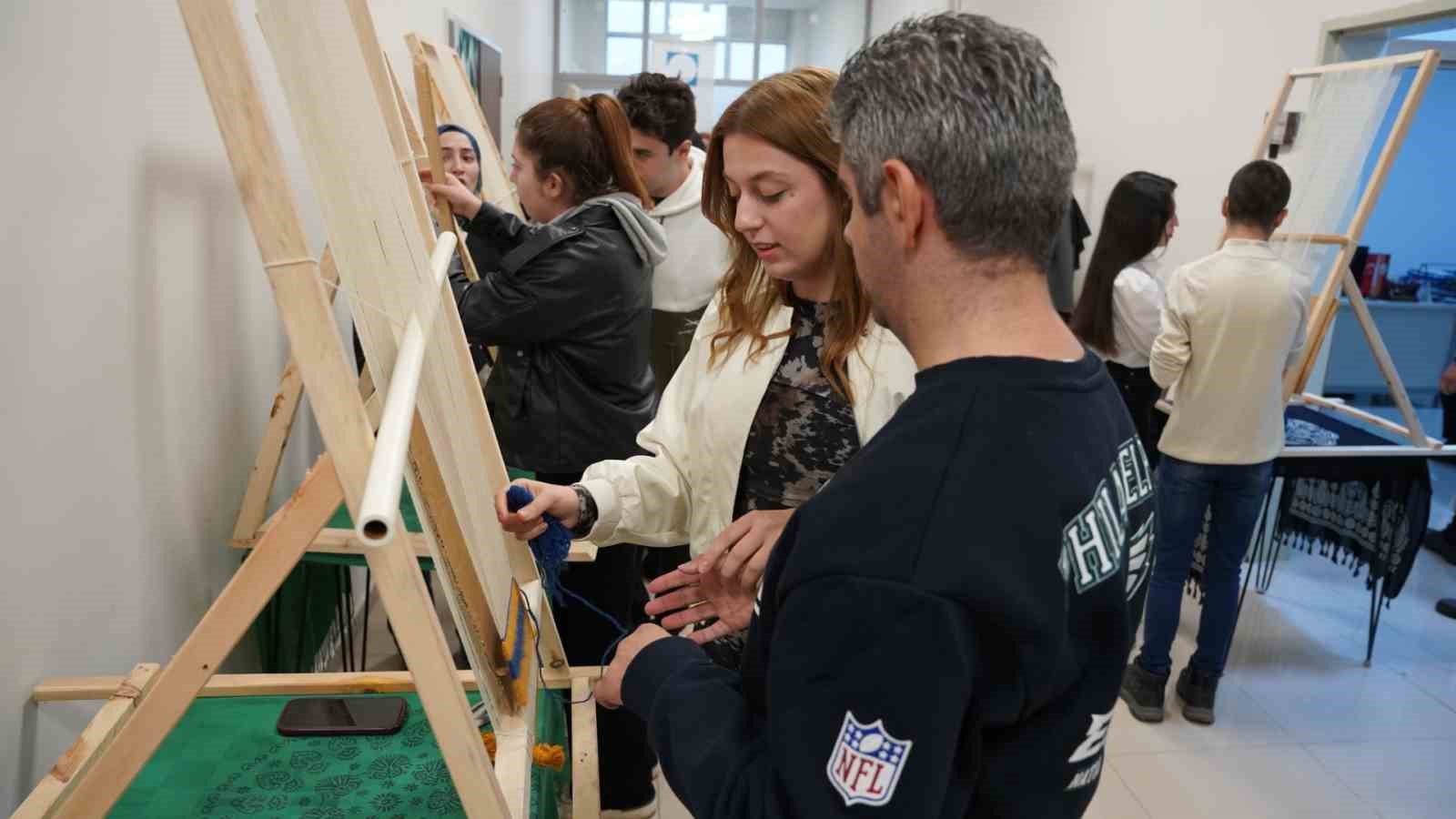 Tokat&rsquo;ta Kızık kilimi &ouml;zel ihtiya&ccedil;lı &ccedil;ocuklarla yeniden hayat buldu
