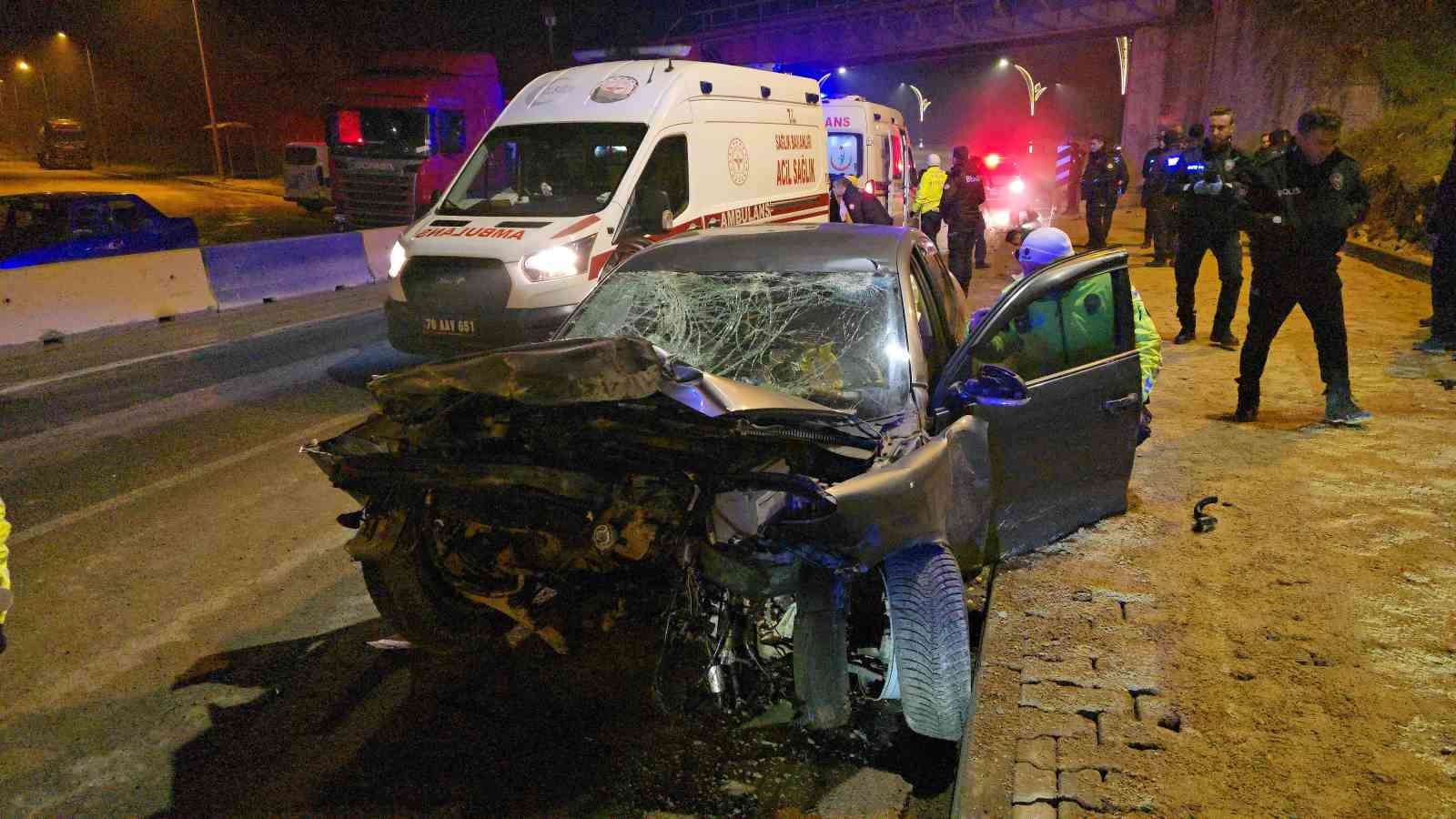 Polisten ka&ccedil;an alkoll&uuml; s&uuml;r&uuml;c&uuml; kaza yapınca yakalandı
