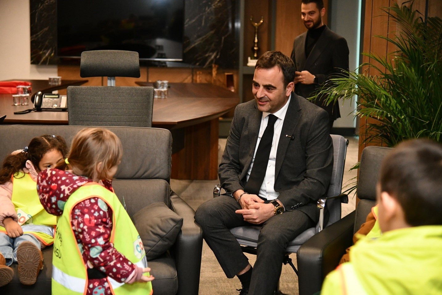 Başiskele&rsquo;de 4-6 yaş Kur&rsquo;an kursu &ouml;ğrencilerinden belediye ziyareti
