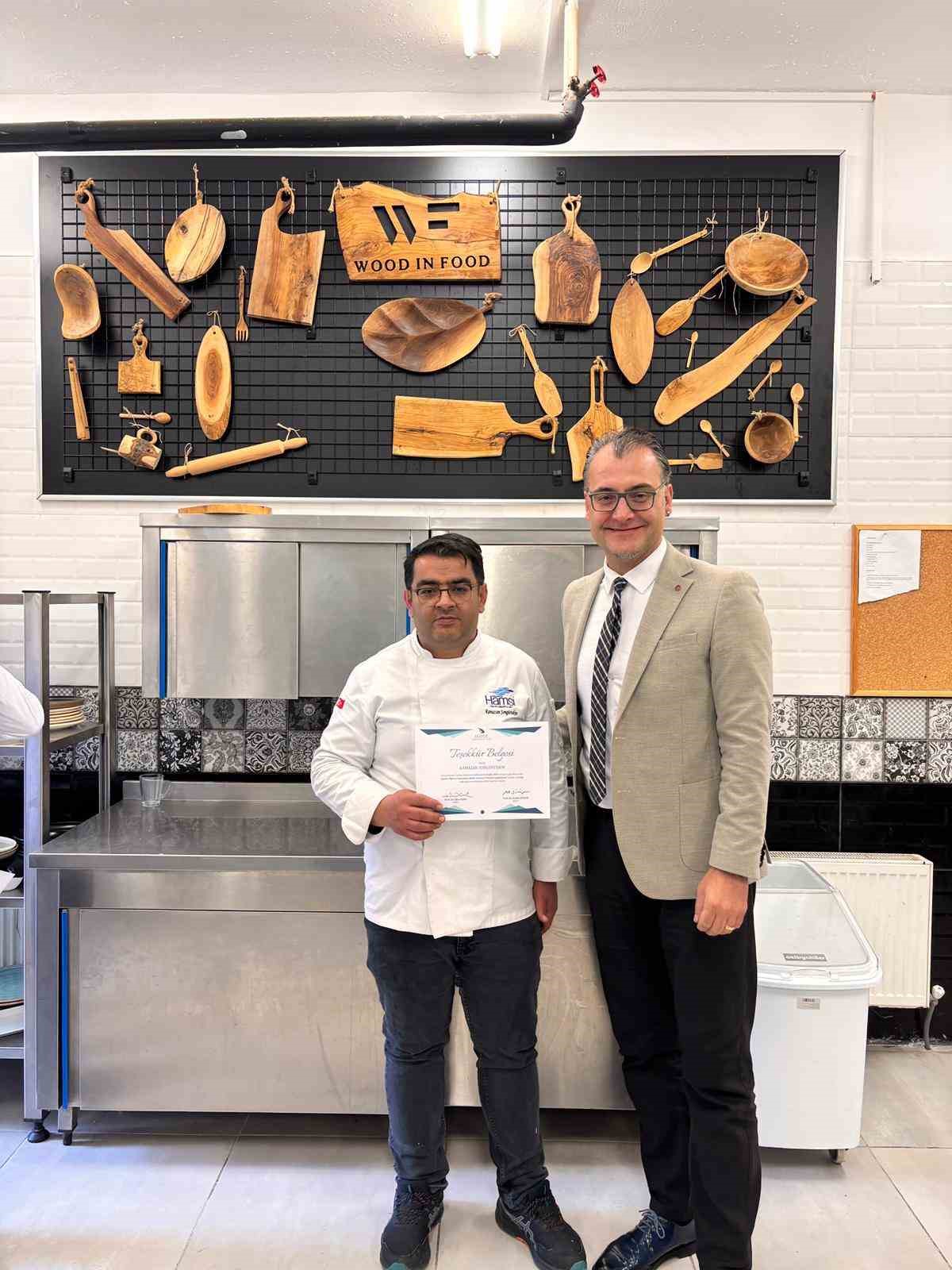 Geleceğin aş&ccedil;ıları balık workshopu yaptı
