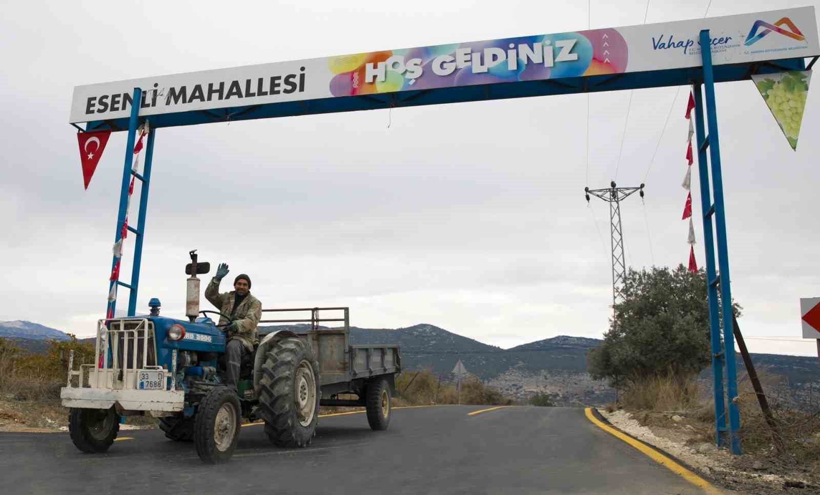 Mersin&rsquo;de Esenli-Hebilli bağlantı yolu yenilenerek hizmete a&ccedil;ıldı
