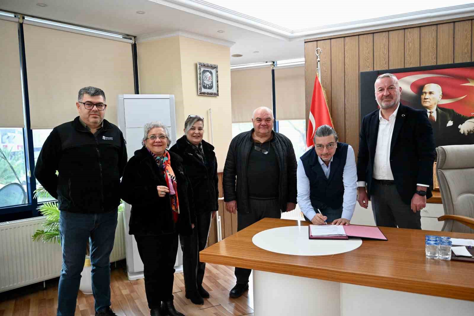 Karacabey&rsquo;de k&uuml;lt&uuml;r ve sanat i&ccedil;in imzalar yeniden atıldı
