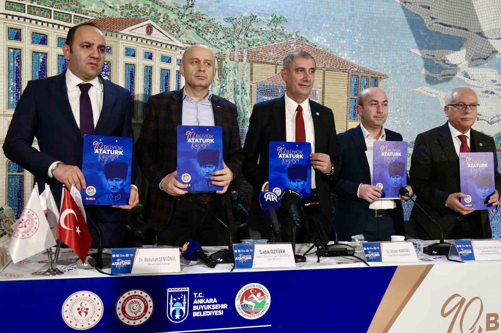 90. B&uuml;y&uuml;k Atat&uuml;rk Koşusu&rsquo;nun tanıtım toplantısı ger&ccedil;ekleştirildi
