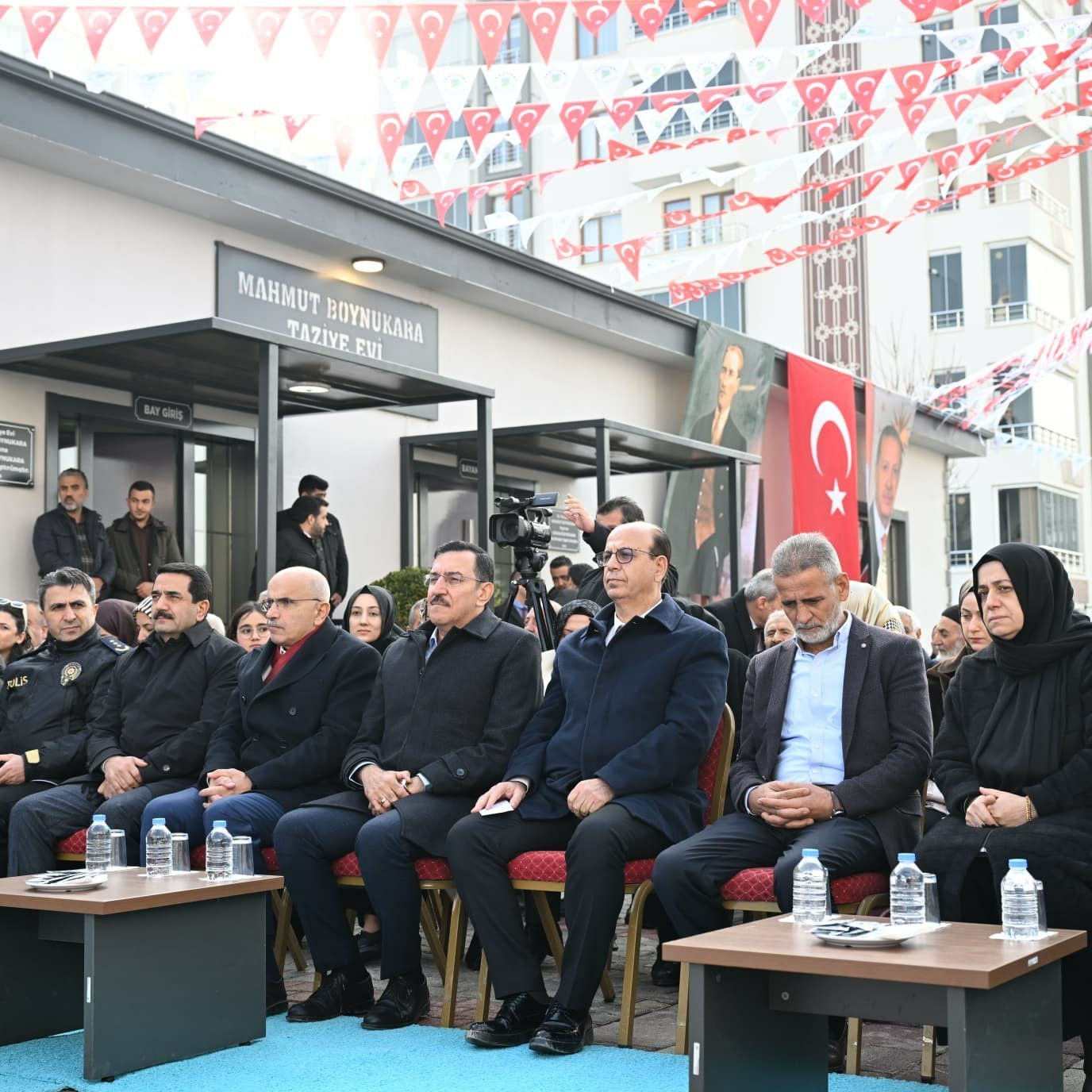 "Mahmut Boynukara" taziye evi dualarla a&ccedil;ıldı
