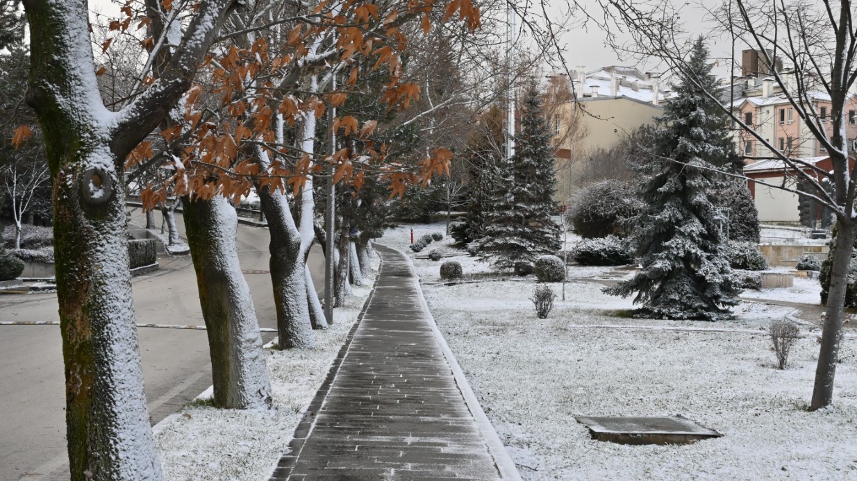 Sibirya soğukları kapıya dayandı: Bazı illerde kar yağışları başladı
