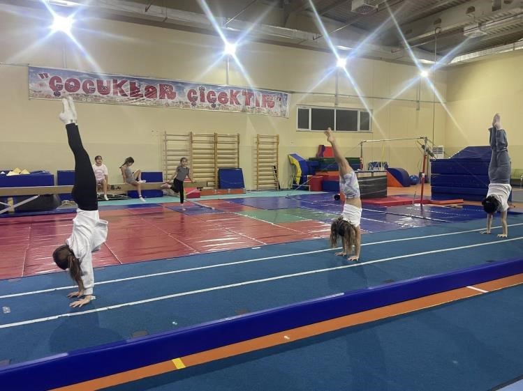 Bilecik&rsquo;te cimnastik spor okulları yoğun ilgi g&ouml;r&uuml;yor
