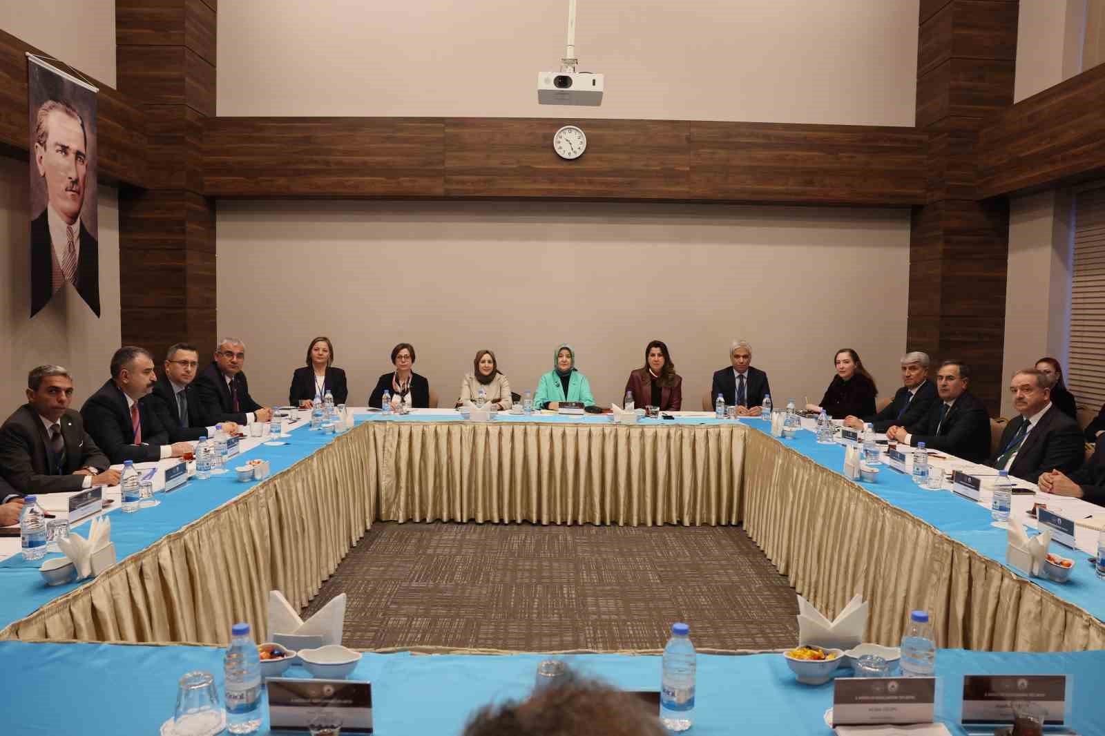 İl Aile ve Sosyal Politikalar M&uuml;d&uuml;r&uuml; Bayrak, &rsquo;İl M&uuml;d&uuml;rleri Değerlendirme Toplantısı&rsquo;na katıldı
