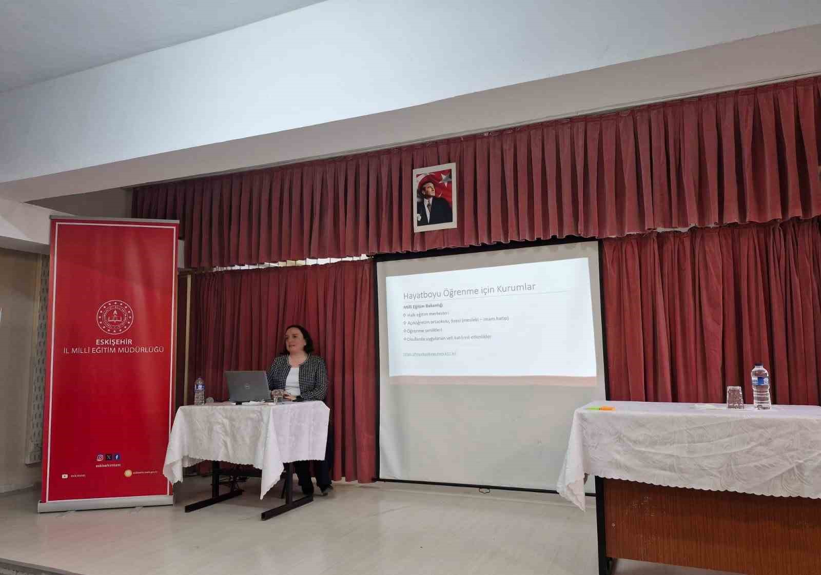 Velilere Y&ouml;nelik &rsquo;Ailede Hayat Boyu &Ouml;ğrenme&rsquo; semineri ger&ccedil;ekleştirildi
