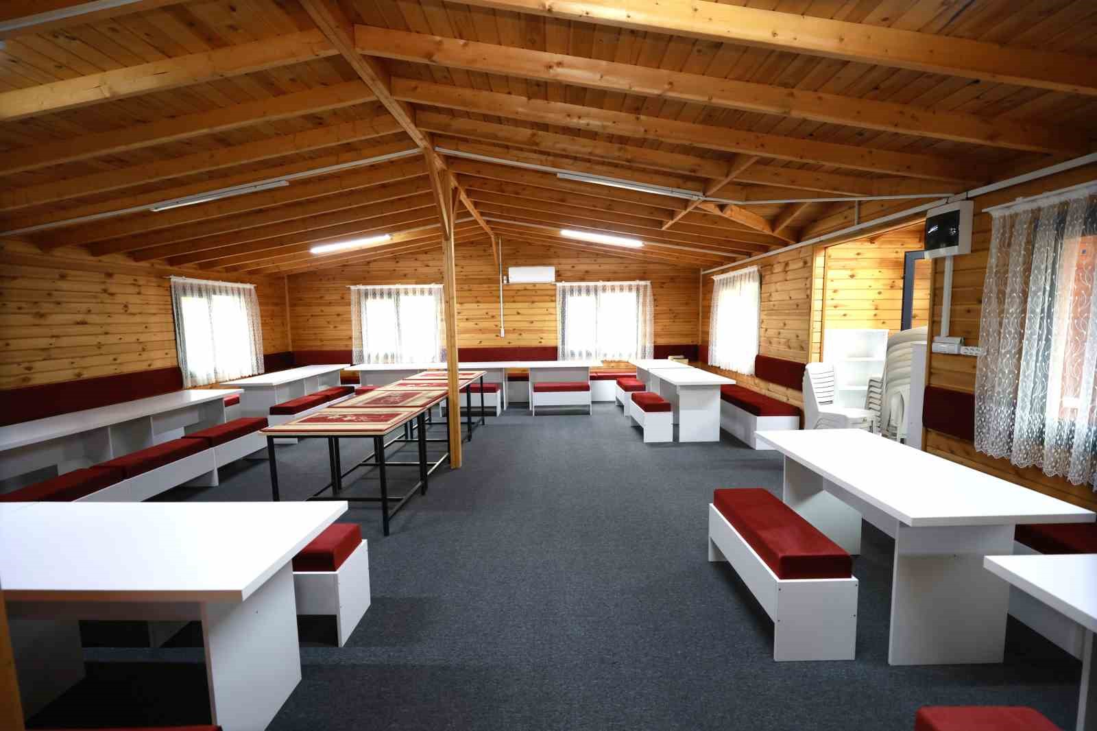 Merkezefendi K&uuml;lt&uuml;r ve Taziye Evinde &ccedil;alışmalar tamamlandı
