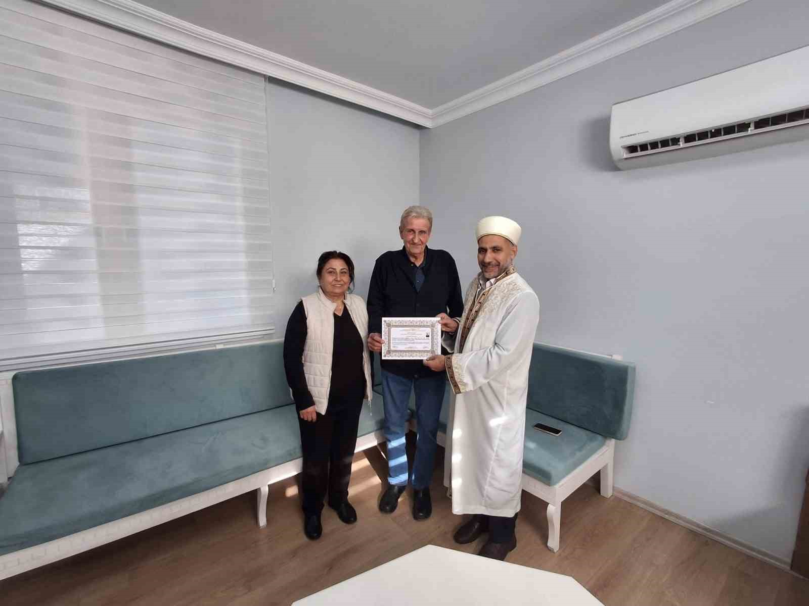 Seydikemer&rsquo;de Alman Prinz, M&uuml;sl&uuml;man oldu
