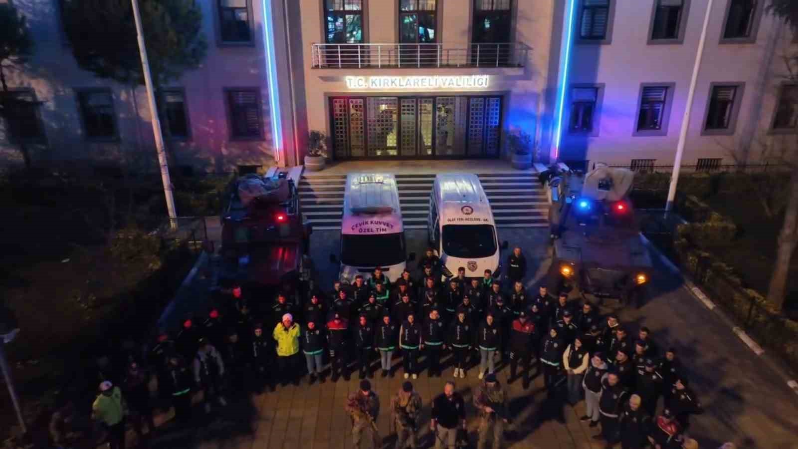 Yılbaşına &ouml;zel Kırklareli&rsquo;nde geniş &ccedil;aplı polis denetimi
