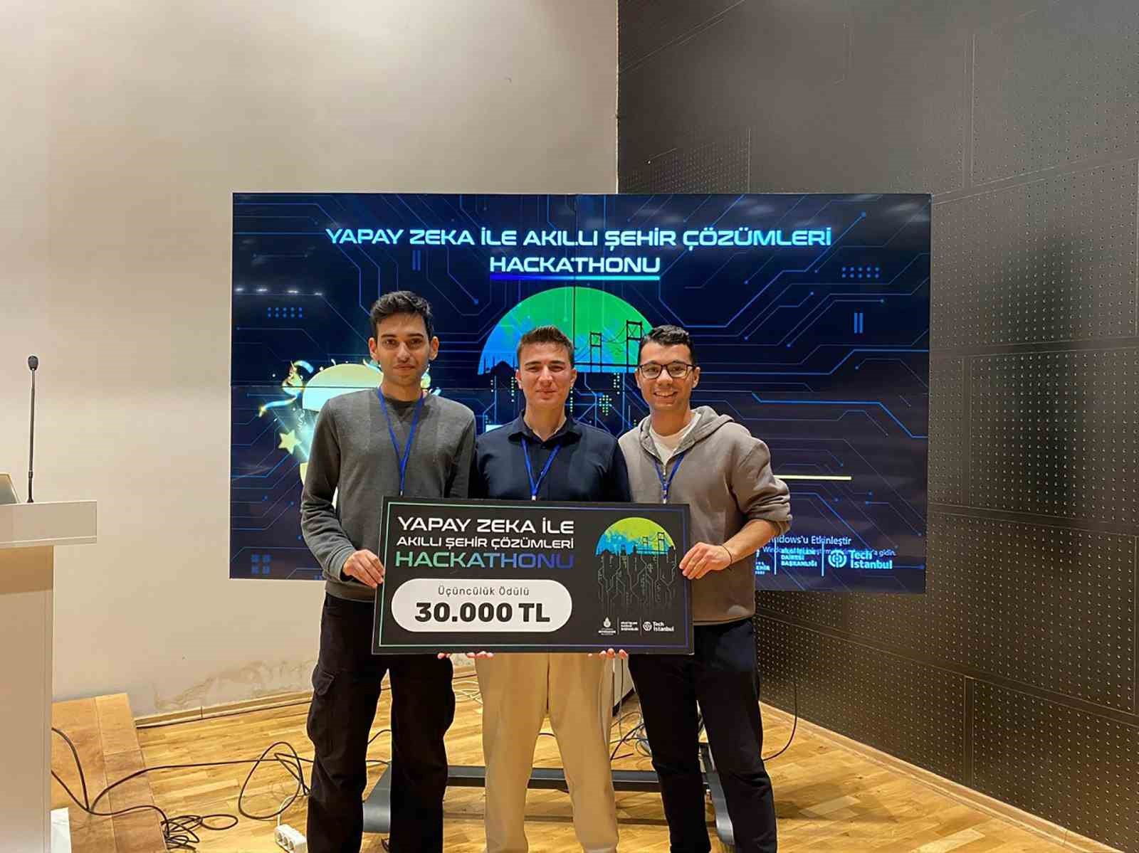 MSK&Uuml; &Ouml;ğrencileri T&uuml;rkiye 3.&rsquo;s&uuml;: &lsquo;Akıllı Şehirler&rsquo; alanında &ouml;nemli başarı
