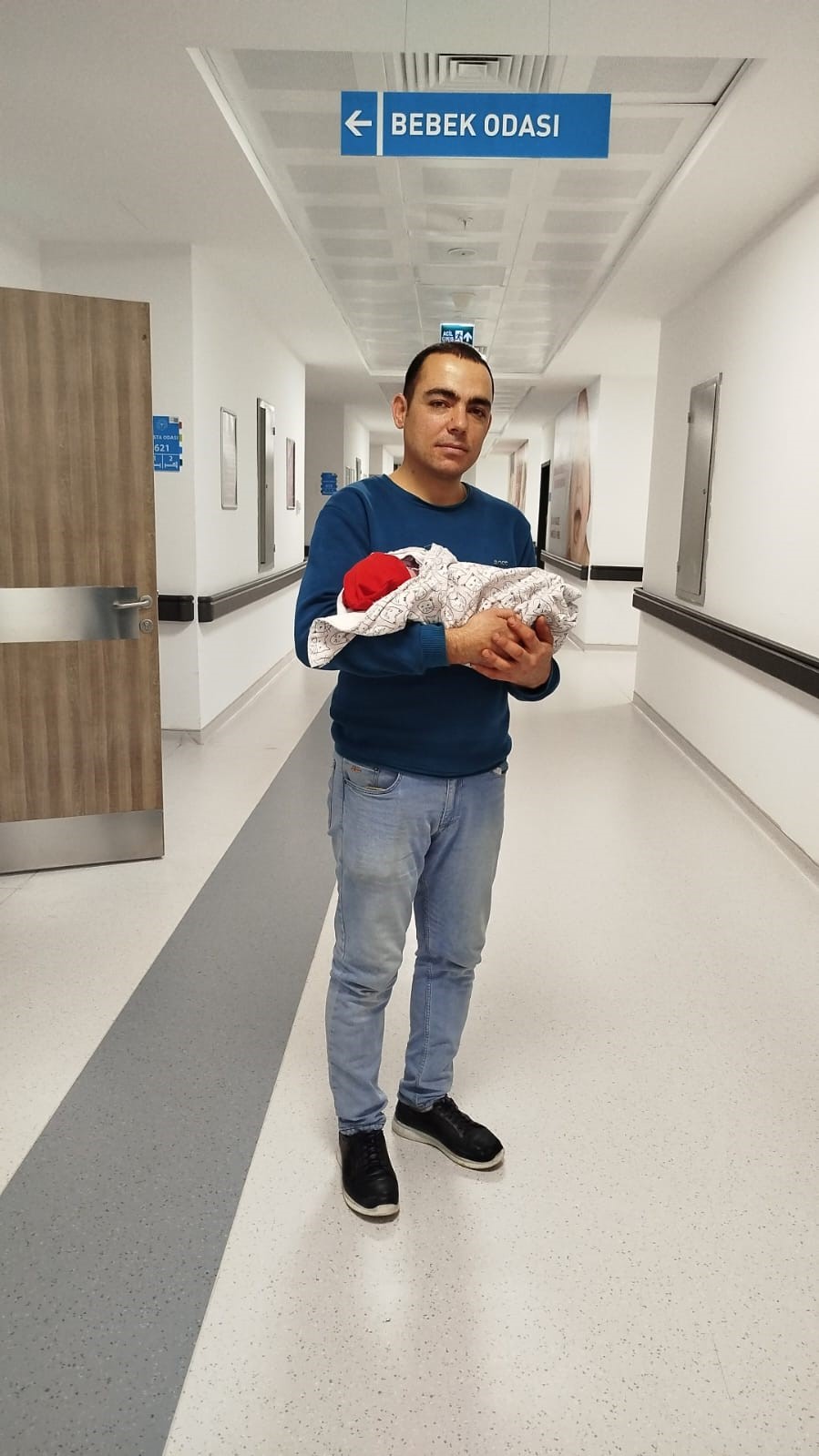 Niğde’de yeni yılın ilk bebeği Aslı Nur oldu