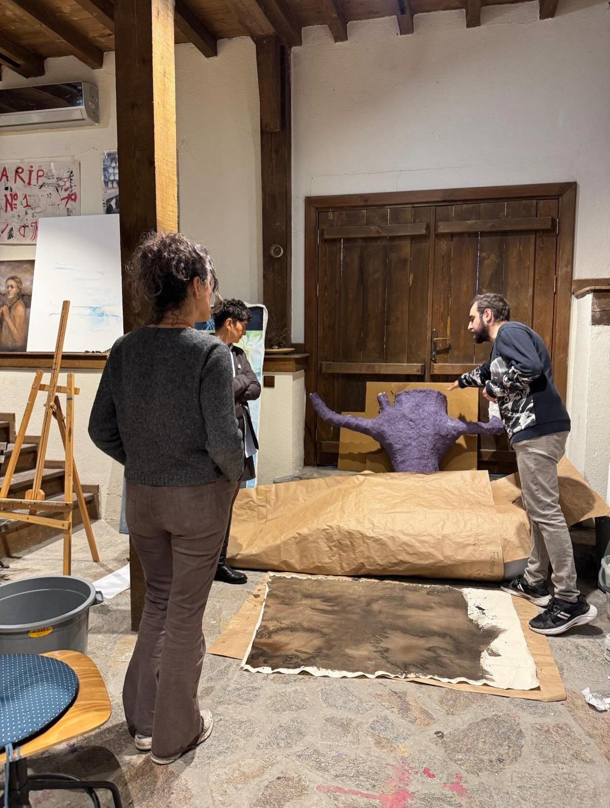 Misi Sanatevi&rsquo;nde deneyim paylaşımı
