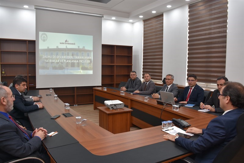 Salihli&rsquo;de 2026 yılı yatırımları masaya yatırıldı
