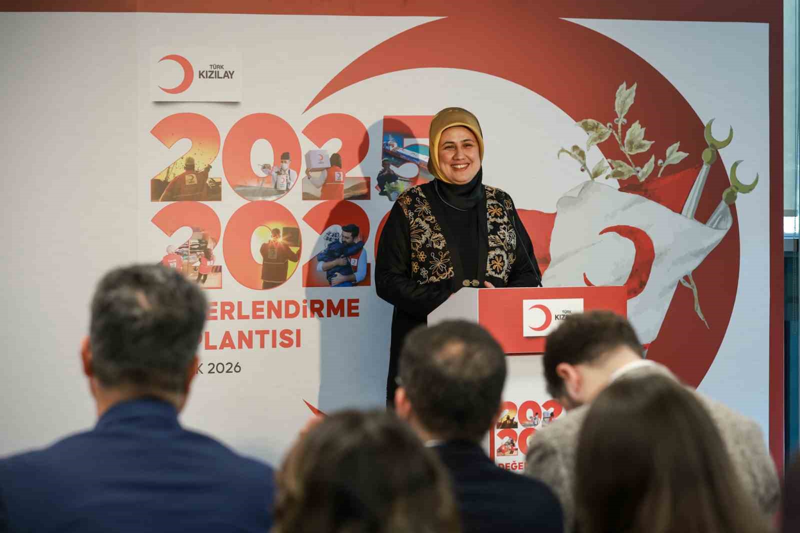 Türk Kızılay Başkanı Yılmaz: "2025 yılında 12,5 milyar lirayı aşkın bağış gerçekleşti"
