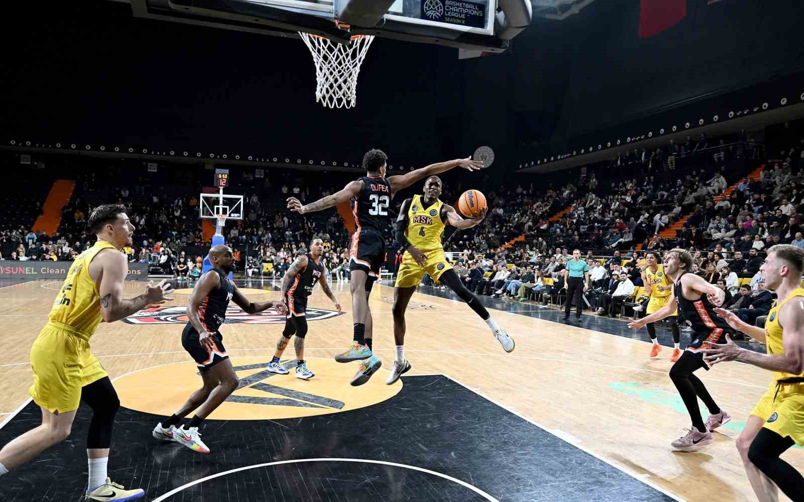Basketbol Şampiyonlar Ligi: Mersinspor: 65 - Le Mans Sarthe Basket: 92

