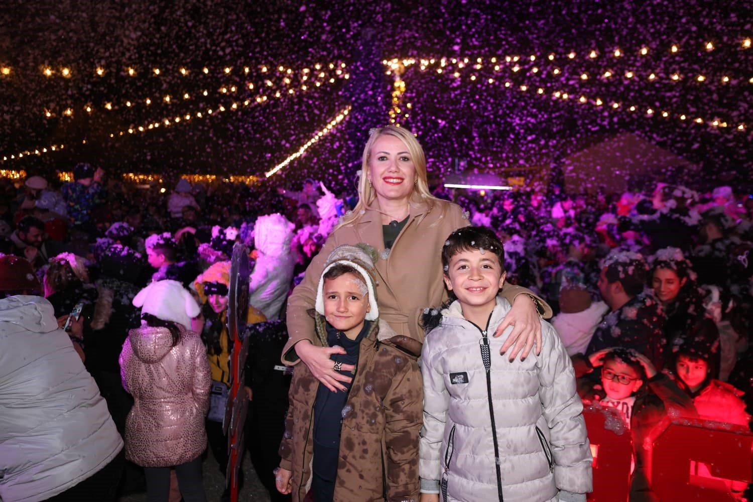 Kış festivalinde eğlence hız kesmeden devam ediyor