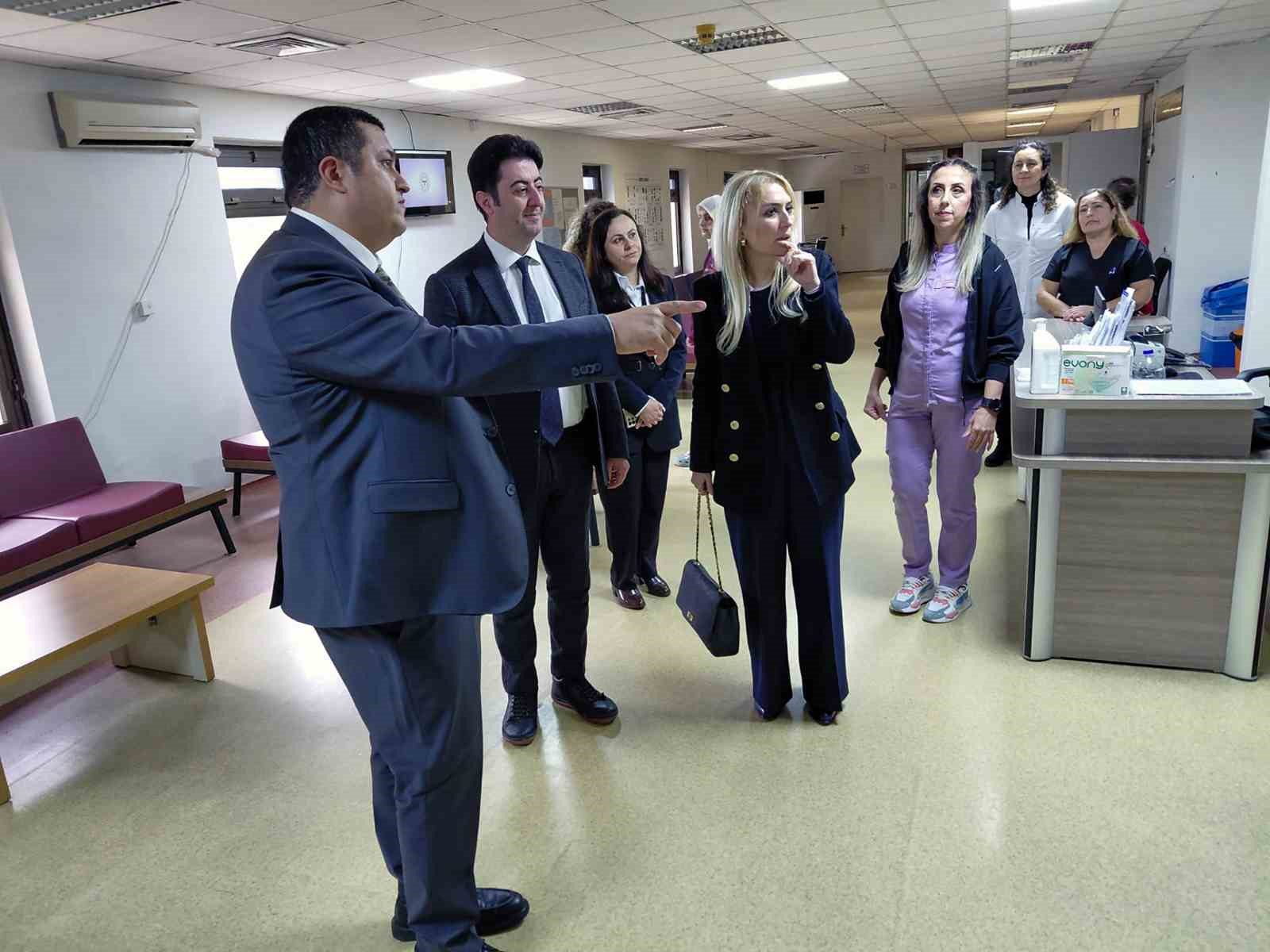 Muğla Sağlık İl Müdürü Akça, Marmaris’te sağlık yatırımlarını inceledi