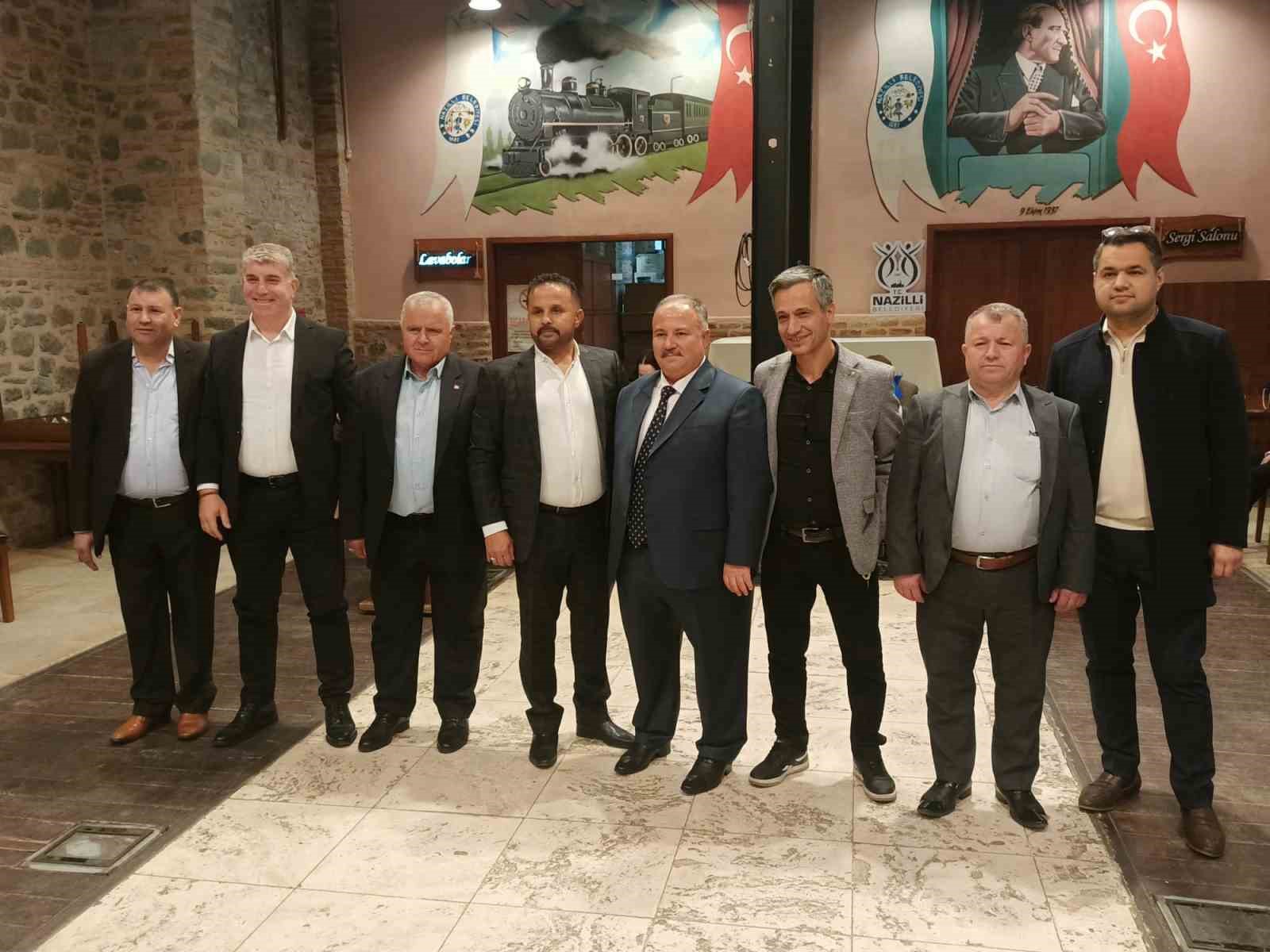 Nazilli Kahveciler Odası&rsquo;nda Şenkal g&uuml;ven tazeledi
