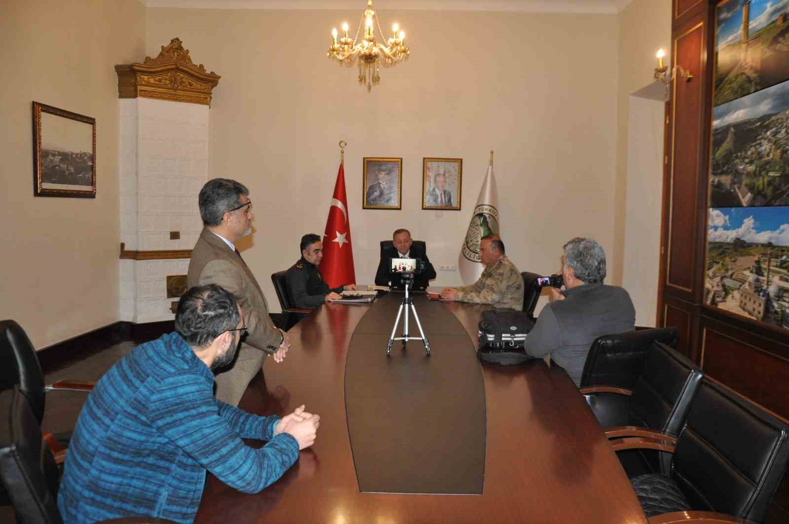 Kars&rsquo;ta Aralık ayı asayiş ve g&uuml;venlik toplantısı yapıldı
