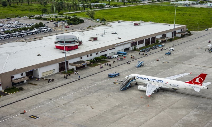 Samsun-&Ccedil;arşamba Havalimanı&rsquo;nda yolcu sayısı 1,6 milyona dayandı
